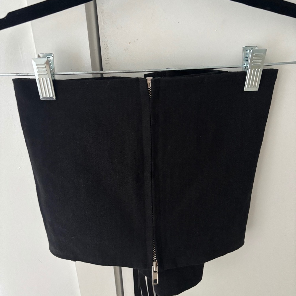 Black tie top